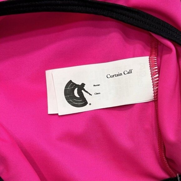 CURTAIN CALL Dance Dress Costume Girls Size CLA Pink Black Leotard Barbie-Core - Picture 9 of 16
